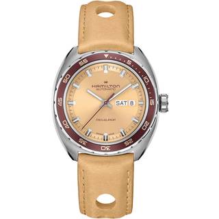 Hamilton H35435820 American Classic Pan Europ Beige/Læder Ø42 mm