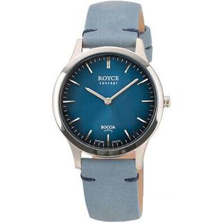 Boccia Titanium Royce 3320-01 - Dame - 33 mm - Analog - Safirglas
