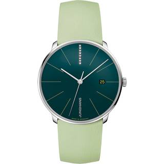 Junghans 27/4357.00 Damenuhr Meister Fein Automatic mit Diamanten Grün
