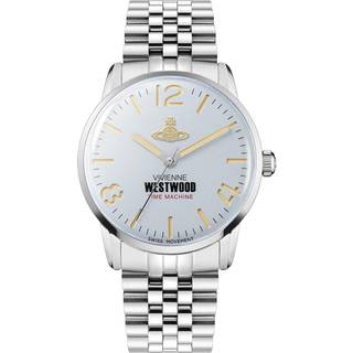 Vivienne Westwood Cadogan Blue Dial Stainless Steel Bracelet Men's Watch VV276LBLSL