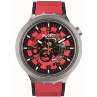 Swatch RED JUICY Big Bold Red Dial Unisex Watch SB07S110