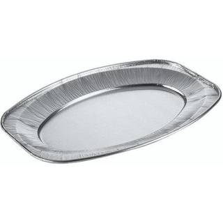 Cateringfad oval mellem 43x29x2,5cm glat