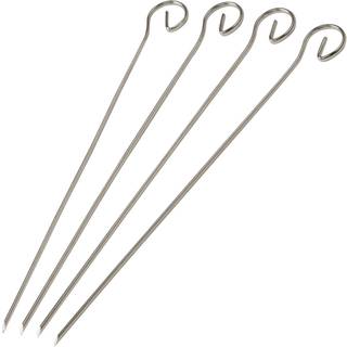 Grillspyd, rustfrit stål, 21 cm. Fackelmann