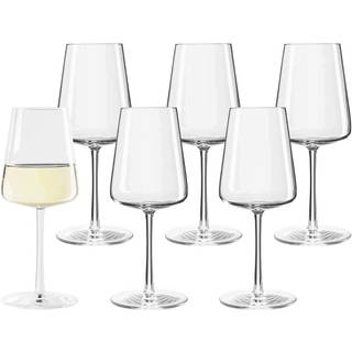 Krystal-Hvidvinsglas Power i kegleform, 6 stk.