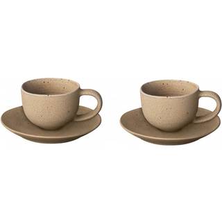 blomus Kumi espressokop med underkop 6 cl 2-pak Fungi