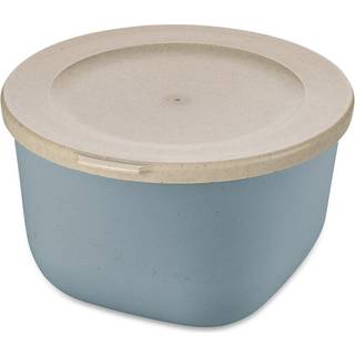 Koziol Connect skål med låg 1 L Nature flower blue