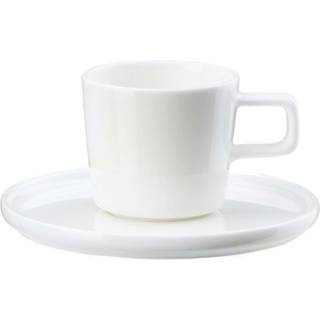 Fine Bone China Kopper Oco med Underkopper, 6 stk.