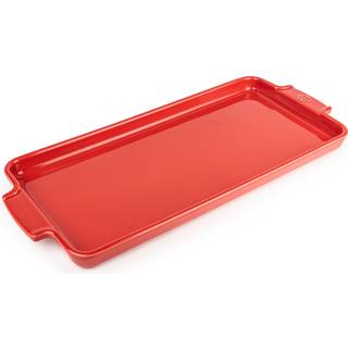 Peugeot Appolia Servierplatte 40 cm rot - Keramik - Rot