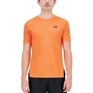 T-shirt New Balance Q Speed Jacquard Short Sleeve mt23281-ndf Størrelse XL