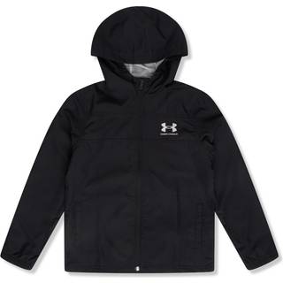 Jakke Under Armour UA Sportstyle Windbreaker-BLK 1370183-003 Størrelse YSM