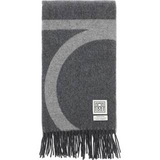 Toteme Striped wool scarf - grey - One Size