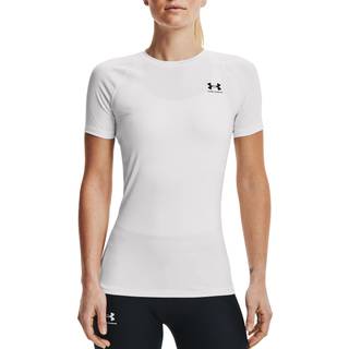 HeatGear® Women's Compression Short Sleeve White / Black M