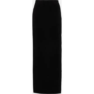 Norma Kamali Side-slit jersey maxi skirt - black - S