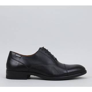 Pikolinostil mænd. M7J-4184 Bristol loafers i læder, sort (44), Fast, Blonder, Casual