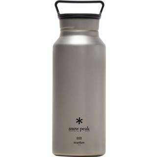 Snow Peak Titanium Aurora Bottle Drikkeflaske størrelse 800 ml farve grå