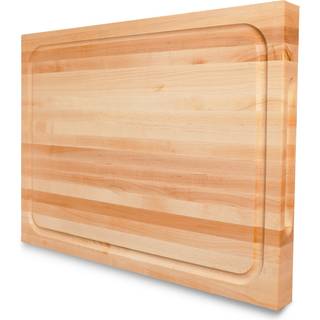 Consdan Wood Cutting Board til Kitchen USA Grown Hardwood 20 X 15 Hard Maple With Invisible Inner Handle Prinetished med fødevarekvalitet, der er