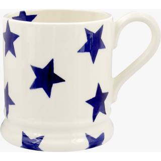 Emma Bridgewater Emma Bridgewater Cream Blue Star 1/2 Pint Mug