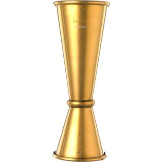 Barfly Japanese Style Jigger 1 oz x 2 oz Gold M37005GD
