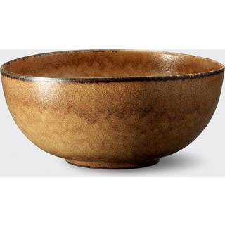 L'Objet Tableware - 'Terra' ramen bowl, leather in Leather Stoneware