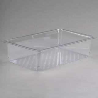 Cambro Camwear 5 """" Dyb fuld størrelse Clear Colord Pan