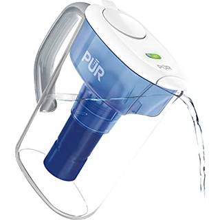 PUR plus 7-kop vandfilter kande med 1 blyreducerende pur plus filter opvaskemaskine sikker kraftfuld filtreringsfilter?ndringsindikator lys hvid