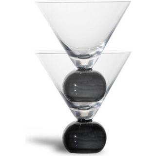 Byon Spice Glas 2-pak - Drikkeglas Mundblæst Glas Sort - 5263908101