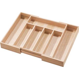 Skuffebakke af kejsertræ - Natur - 34cm x 38cm x 6,5cm - Ellen