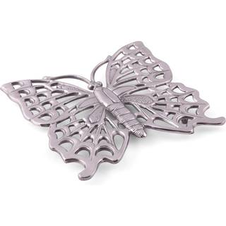 Arthur Court designer metal aluminium sommerfugl komfur/bord trivet hot pander gryder opvask eller tekande 8,5 tommer lange