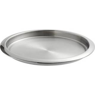 American Metalcraft SSBT14 rustfrit st?l rund bar, der serverer bakke s?lv 14 tommer