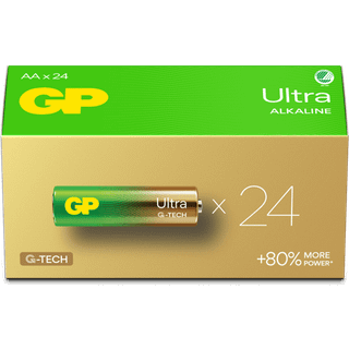 Gp Ultra Alkaline Aa/lr6-batteri 24-pak