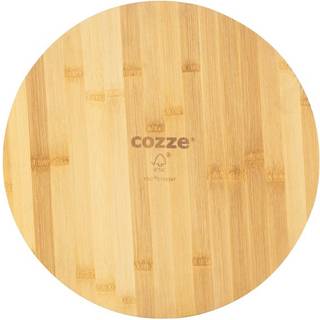 Cozze pizzaskærebræt 350 x 12mm Bambus træ - 90314