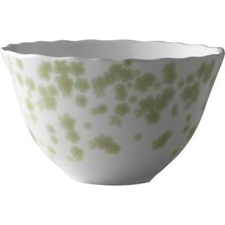 Wik & Walsøe Slåpeblom skål Ø14 cm Grøn