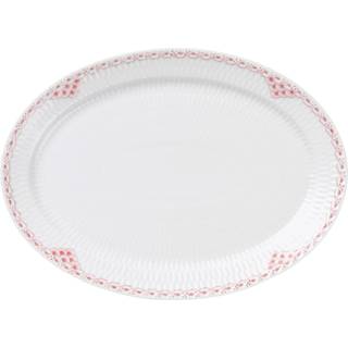 Royal Copenhagen Koral Riflet Blonde fad ovalt - 28 cm