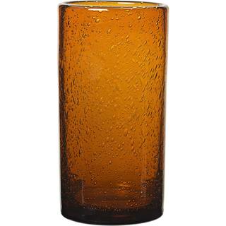 Oli Water Glass - Tall - Amber