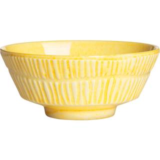 Mateus Stripes skål Ø15 cm Gul
