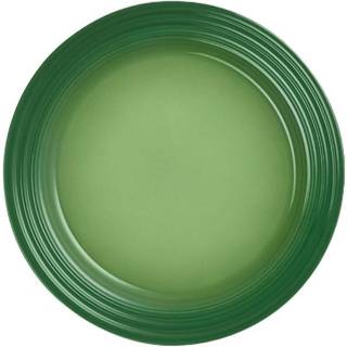 Le Creuset Frühstücksteller Steinzeug Bamboo Green 22cm