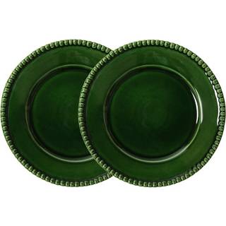 PotteryJo Daria tallerken Ø28 cm 2-pak Moss