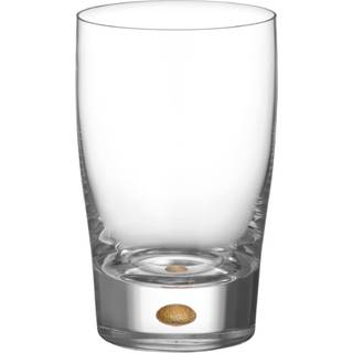 Orrefors - Intermezzo Tumbler Guld 25 cl 2-Pack - Drikkeglas - Erika Lagerbielke - Guld