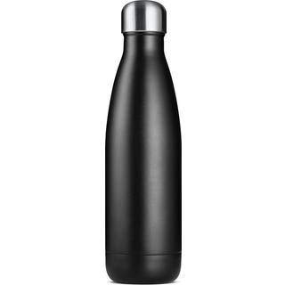 Jobout Vandflaske Mat Sort - 500 ml