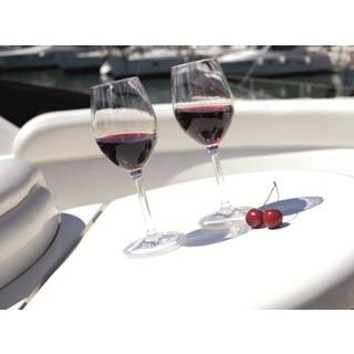 Vinglas i plast Marine Business Party Clear, non-slip, transparent, 33 cl, 6-pak