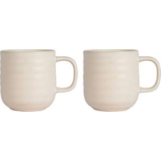 Sagaform Ellen krus 37 cl 2-pak Offwhite