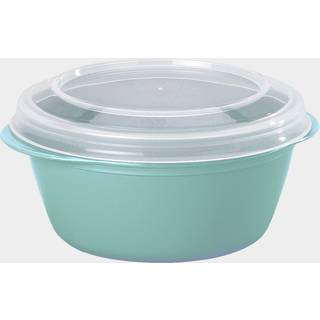 Madkasse Nordiska Plast Everyday Rund, turkis, 250 ml