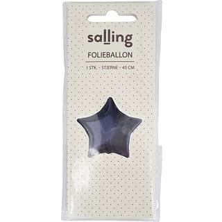 Salling folieballon stjerne Ø: 45 cm - blå (På lager i butik)