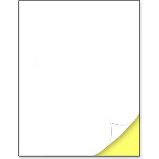 30 Sheets Printable White Sticker Paper Laser/Inkjet Printing - Matte bogstavst?rrelse (8,5 """" X 11 """")