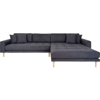 Lido Lounge Sofa - højre- eller venstrevendt i mørkegrå