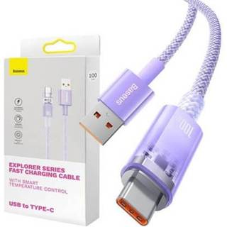 Baseus Quick Charge USB-C Flash QC 3.0 Huawei SCP Samsung AFC 5A 1m (green)