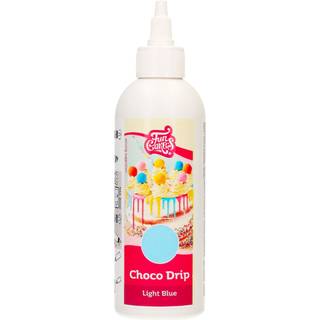 Light Blue Choco Cake Drip - 180g, FunCakes