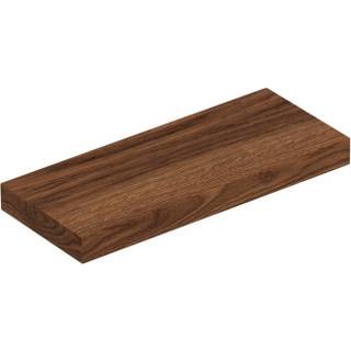 Scanbad Luna svævehylde 35x15x3 cm - brun eg