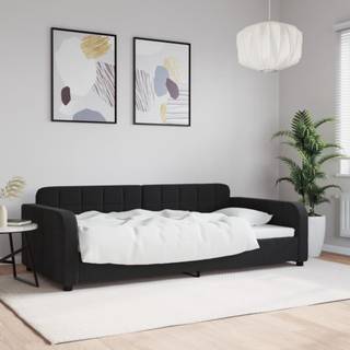 Daybed Velour Sort - uden madras / 100 x 200 cm