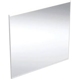 Geberit Option Plus Square spejl 600x700mm aluminium sort mat med lys direkte